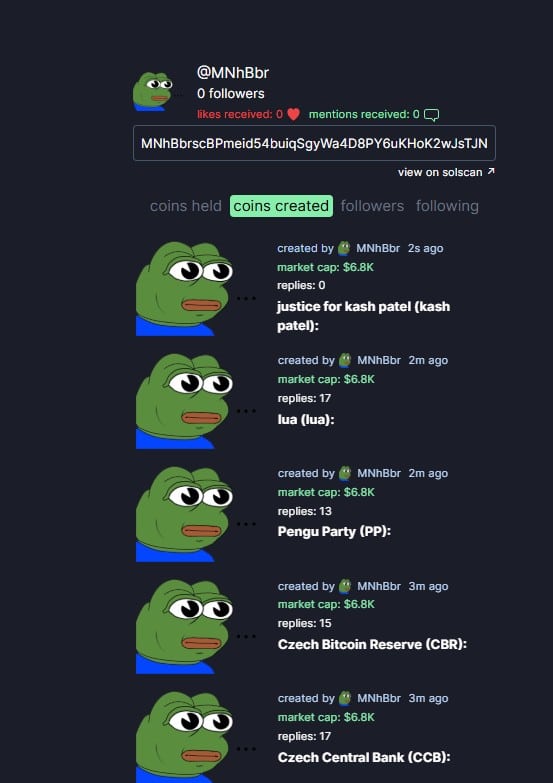 FUM.FUN MEME COINS FACTORY: The merchant won $ 840K by launching 17,000 tokens in 3 months