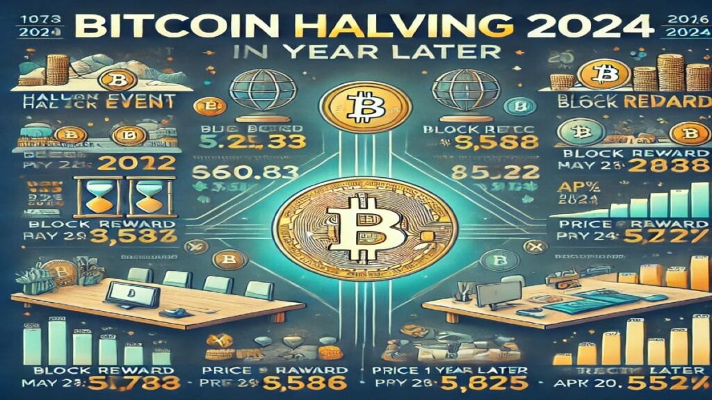Bitcoin Halving 2024 Infographic