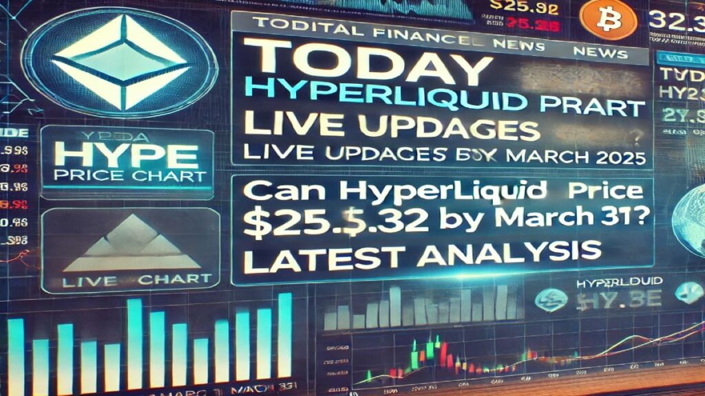Today Hyperliquid Price Chart - Live Updates for March 2025