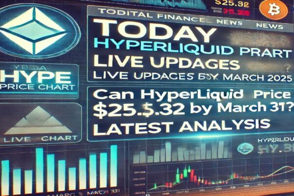 Today Hyperliquid Price: Can HYPE Surge to .32 by March 31? Latest Analysis