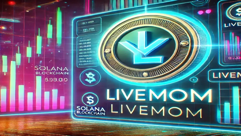 LiveMom Coin on Solana blockchain A viral meme coin